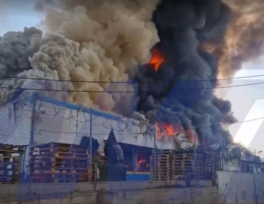 Καταγγελία για τραυματισμό εργαζομένων από φωτιά σε εργοστάσιο στον Ασπρόπυργο