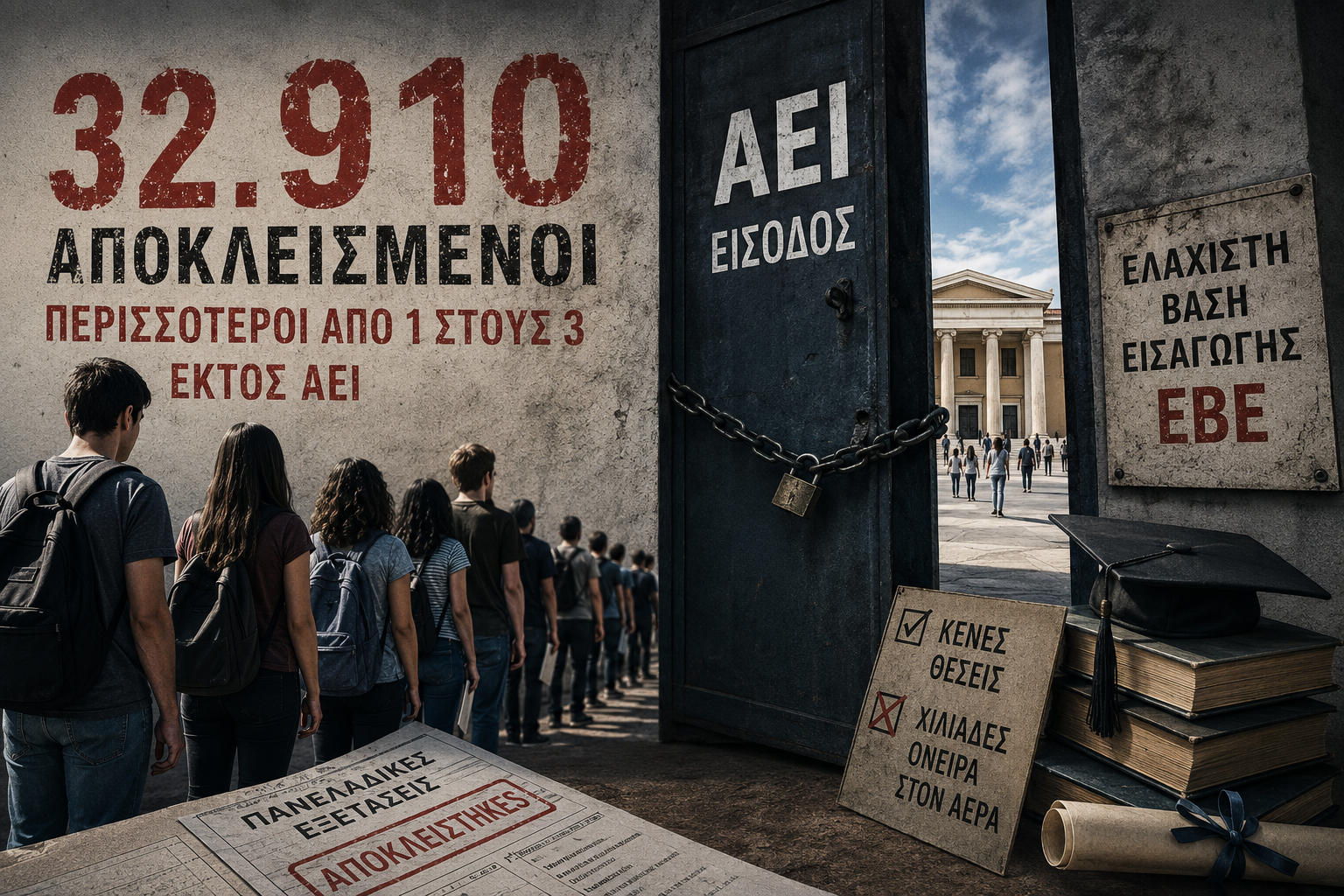 Η σφαγή των 32.910 υποψηφίων