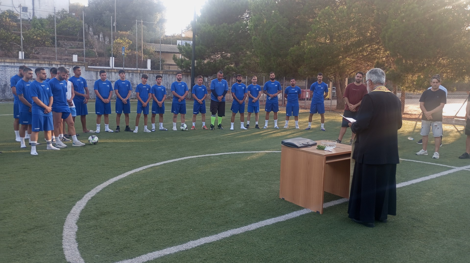 Αγιασμός και νέα αρχή με υψηλές προσδοκίες για τον Κρόνο