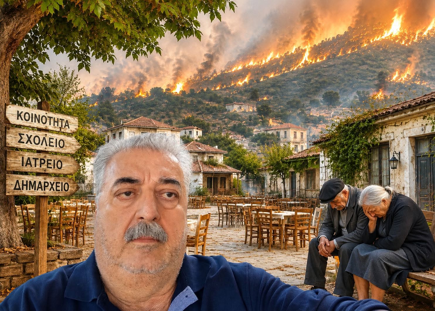 «Τα χωριά όμορφα καίγονται…»