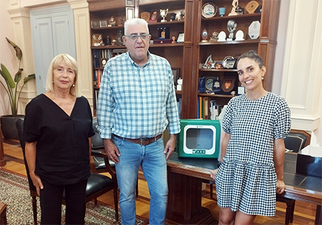 Απινιδωτής στο Άλσος Γαρίτσας, δωρεά στη μνήμη του Αντώνη Δραγανίγου