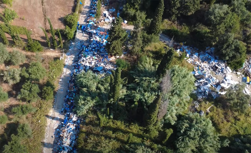 ΒΙΝΤΕΟ - ντροπή για τα σκουπίδια στη Νότια Κέρκυρα - Η καταγγελία του Πολιτιστικού Συλλόγου Μωραϊτίκων