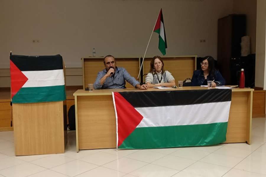 Με επιτυχία η εκδήλωση για την Παλαιστίνη στο Εργατικό Κέντρο Κέρκυρας